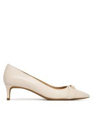 MICHAEL Michael Kors Czółenka Mandy Flex 40T5MAMP1L Écru. Czółenka damskie MICHAEL Michael Kors, bez wzorów, ze skóry, bez obcasa. Za 599.99 zł.