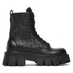 Trapery Elisabetta Franchi. Czarne trapery damskie Elisabetta Franchi, bez zapięcia. Za 3,789.00 zł.