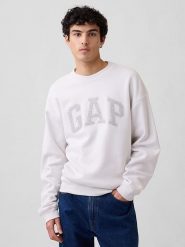 GAP Bluza w kolorze kremowym rozmiar: XS. Brązowe bluzy damskie GAP, xs, bez wzorów, bez kaptura. Za 75.34 zł.