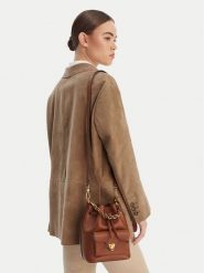 Guess Torebka TFK Coccinelle Beat Generatio E1 TFK 23 03 01 Brązowy. Brązowe torebki klasyczne damskie Guess, ze skóry, bez dodatków. Za 1,269.00 zł.