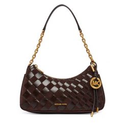 Torebka MICHAEL Michael Kors. Brązowe torebki klasyczne damskie MICHAEL Michael Kors, bez dodatków. Za 1,209.00 zł.