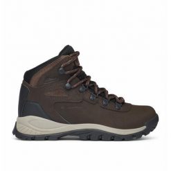 Buty do chodzenia damskie Columbia W Newton Ridge Plus. Brązowe obuwie trekkingowe damskie Columbia, z materiału, za kostkę, bez zapięcia. W wyprzedaży za 513.05 zł.