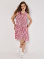 Apricot Sukienka w kolorze czerwonym rozmiar: S. Czerwone sukienki damskie Apricot, bez wzorów, z wiskozy, bez ramiączek. Za 78.99 zł.