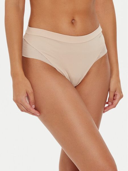 Ysabel Mora Stringi 19341 Beżowy. Brązowe stringi ysabel mora, bez wzorów, z syntetyku. Za 39.99 zł.