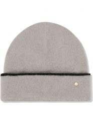 Hey Marly Wełniana czapka beanie "Classic" w kolorze szaro-czarnym rozmiar: onesize. Czarne czapki damskie Hey Marly, bez wzorów, z materiału. Za 194.06 zł.
