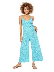 Ipanima Kombinezon w kolorze niebieskim rozmiar: 34-40. Niebieskie kombinezony damskie Ipanima, bez wzorów, bez kołnierzyka, bez ramiączek. Za 100.99 zł.