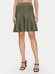 Guess Spódnica mini W5GD0U Z2XY0 Zielony Regular Fit. Zielone spódnice damskie Guess, xs, z aplikacjami, z wiskozy, mini. Za 289.99 zł.