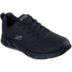 Adidasy Skechers Bobs B Flex Lo - Cool Ease, Kobiety. Czarne obuwie sportowe casual damskie Skechers, ze skóry ekologicznej, bez zapięcia. Za 239.99 zł.
