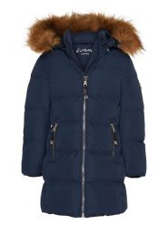 Betty Moore Parka "Queens" w kolorze granatowym rozmiar: 158/164. Niebieskie parki damskie Betty Moore, z materiału, bez kaptura. Za 208.83 zł.