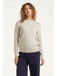 Smashed Lemon Sweter w kolorze szarym rozmiar: XL. Szare swetry klasyczne damskie Smashed Lemon, xl, bez kołnierzyka. Za 104.99 zł.