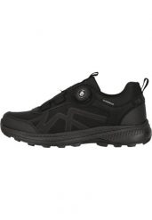 Buty do chodzenia Whistler Vitong Q-lock. Czarne obuwie trekkingowe damskie WHISTLER, z materiału, bez zapięcia. Za 355.40 zł.