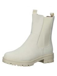 Jana Botki w kolorze kremowym rozmiar: 40. Brązowe botki damskie JANA, bez obcasa, bez zapięcia. Za 106.87 zł.