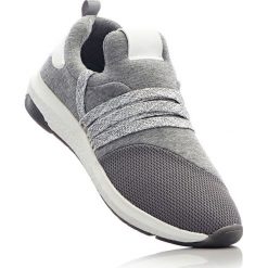 Sneakersy bonprix szary. Szare obuwie sportowe damskie marki Big Star, z materiału. Za 89.99 zł.