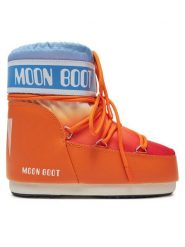 Moon Boot Śniegowce 80D1409520 Pomarańczowy. Brązowe śniegowce damskie Moon Boot, ze skóry. Za 769.99 zł.