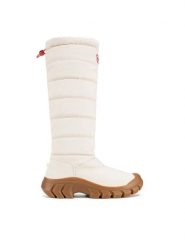 Hunter Śniegowce WFT2108WWU Biały. Białe śniegowce damskie Hunter, z materiału. Za 799.99 zł.
