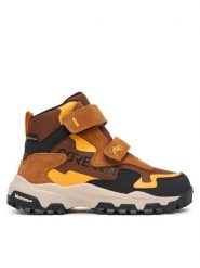 Primigi Śniegowce GORE-TEX 2431000 M Brązowy. Brązowe buty zimowe chłopięce Primigi, z gore-texu, bez zapięcia. Za 439.99 zł.
