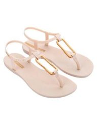 Buty sandały japonki damskie Ipanema Class Modern. Brązowe klapki damskie Ipanema, bez wzorów, z materiału, bez obcasa, bez zapięcia. Za 129.00 zł.