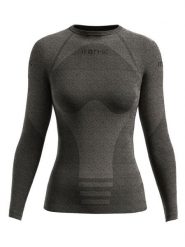 Iron-ic Koszulka funkcyjna "RN 1.0" w kolorze szarym rozmiar: S/M. Szare koszulki damskie Iron-ic, m, bez wzorów, bez kołnierzyka, bez ramiączek. Za 169.67 zł.