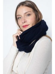 Perfect Cashmere Szal-koło "Clody" w kolorze granatowym - 65 x 40 cm rozmiar: onesize. Niebieskie szaliki damskie Perfect Cashmere, bez wzorów, z kaszmiru. Za 304.99 zł.