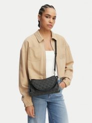 Calvin Klein Jeans Torebka Ck Shoulder Bag IU0IU00737 Czarny. Czarne torebki klasyczne damskie Calvin Klein Jeans, z jeansu, bez dodatków. Za 269.99 zł.
