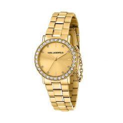 Zegarek KARL LAGERFELD. Żółte zegarki damskie KARL LAGERFELD, złote. Za 1,199.00 zł.