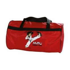 Torba sportowa Kwon Miru Front Kick. Czerwone torby sportowe KWON, bez wzorów, z materiału. Za 129.50 zł.
