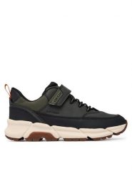 Geox Sneakersy J Flexyper Plus Boy B Abx J56LCA 0MEFU C0033 S Zielony ciemny. Zielone buty sportowe chłopięce Geox, ze skóry, bez zapięcia. Za 389.99 zł.