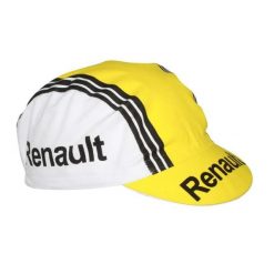 Czapka rowerowa Gist Equipe Vintage Renault. Białe czapki damskie GIST, bez wzorów, z tkaniny. Za 89.20 zł.