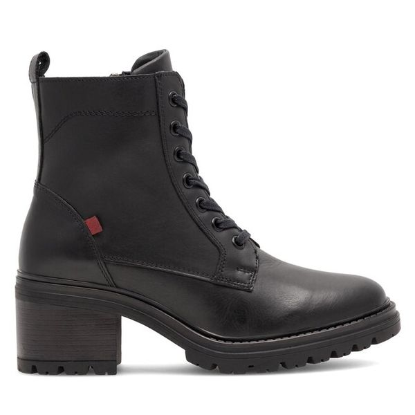 Trzewiki Lasocki. Czarne botki damskie Lasocki, bez obcasa, na słupku, bez zapięcia. Za 269.99 zł.