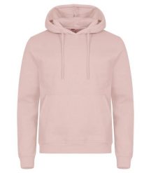Clique Bluza z kapturem Miami z bawełny z recyclingu – Candy Pink. Czerwone bluzy damskie CLIQUE, l, bez wzorów, z bawełny, z kapturem. Za 166.63 zł.