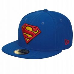 Czapka Z Daszkiem Superman. Niebieskie czapki z daszkiem damskie New Era, bez wzorów. Za 197.99 zł.