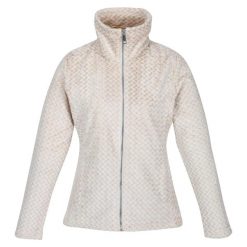 Kurtka Polarowa Damska Heloise Pełny Suwak. Białe kurtki damskie Regatta, na zimę, xl, bez wzorów, z polaru, bez kaptura. Za 64.99 zł.