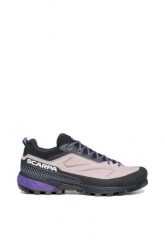 Buty trekkingowe niskie damskie Rapid XT. Czarne obuwie trekkingowe damskie Scarpa, z materiału, bez zapięcia. Za 754.50 zł.