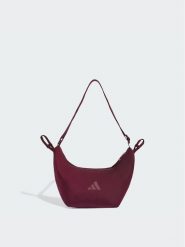 Adidas Torebka Glow Shoulder Bag KT4407 Bordowy. Czerwone torebki klasyczne damskie Adidas, z materiału, bez dodatków. Za 109.99 zł.