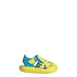 Sandały Adidas Pixar Water Disney Infant. Żółte sandały damskie Adidas, bez wzorów, bez obcasa, bez zapięcia. Za 179.00 zł.