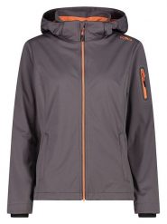 Cmp Kurtka softshellowa w kolorze antracytowym rozmiar: 50. Czarne kurtki sportowe damskie CMP, m, bez wzorów, z tkaniny, bez kaptura. Za 170.87 zł.