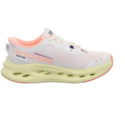 Buty SKECHERS MAX CUSHIONING GLIDE STEP Biały. Białe obuwie sportowe casual damskie Skechers, z syntetyku, bez zapięcia. Za 489.38 zł.