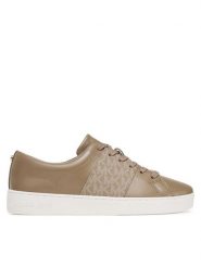 MICHAEL Michael Kors Sneakersy Keaton 43S5KTFS1L Beżowy. Brązowe obuwie sportowe damskie MICHAEL Michael Kors, ze skóry, bez zapięcia. Za 469.99 zł.