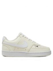 Nike Sneakersy Court Vision Low Next Nature FV9952 100 Beżowy. Brązowe obuwie sportowe damskie Nike, ze skóry, bez zapięcia. W wyprzedaży za 249.99 zł.