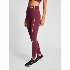 Legginsy damskie Hummel Mt Flash. Brązowe legginsy damskie Hummel, na fitness i siłownię. W wyprzedaży za 216.50 zł.