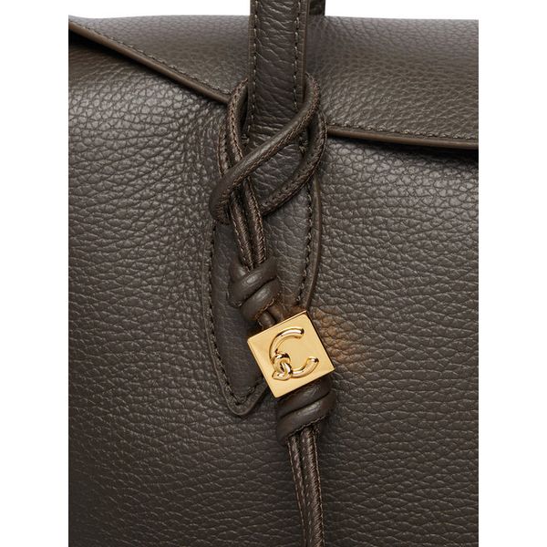 Torebka Coccinelle. Brązowe shopper bag Coccinelle, bez wzorów, bez dodatków. Za 1,299.00 zł.