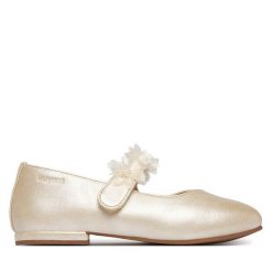 Baleriny Mayoral. Żółte baleriny dziewczęce Mayoral, bez wzorów, bez obcasa, bez zapięcia. Za 209.99 zł.