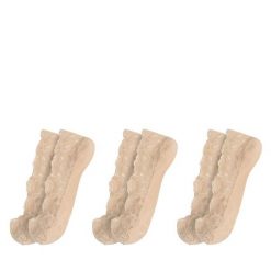 Stopki Jenny Fairy. Brązowe skarpetki damskie Jenny Fairy, bez wzorów. Za 39.99 zł.