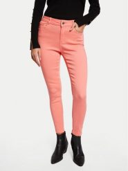 Morgan Jeansy 241-POLIA1 Koralowy Skinny Fit. Pomarańczowe jeansy damskie Morgan. Za 279.99 zł.