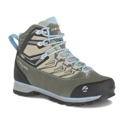 Damskie buty trekkingowe Trezeta Aoraki. Niebieskie obuwie trekkingowe damskie Trezeta, z materiału, bez zapięcia. Za 553.40 zł.