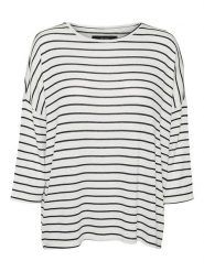 Vero Moda Sweter w kolorze czarno-białym rozmiar: XS. Czarne swetry klasyczne damskie Vero Moda, xs, bez kołnierzyka. Za 61.95 zł.