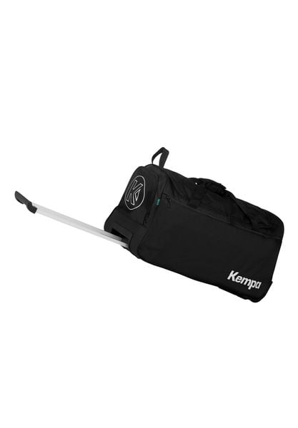 Torba na kółkach Kempa. Czarne torby sportowe Kempa, bez wzorów, z materiału, duże. Za 325.00 zł.