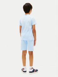 Tommy Hilfiger T-Shirt Essential Logo KB0KB09666 Niebieski jasny Regular Fit. Niebieskie t-shirty i koszulki chłopięce Tommy Hilfiger, bez wzorów, z bawełny, bez kołnierzyka, bez ramiączek. Za 289.99 zł.