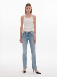 LTB Dżinsy "Fallon" - Flare fit - w kolorze błękitnym rozmiar: W33/L32. Niebieskie jeansy damskie LTB. Za 100.99 zł.