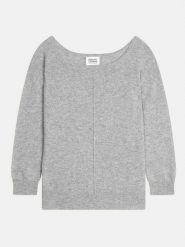 AUTHENTIC CASHMERE Kaszmirowy sweter "Faraut" w kolorze jasnoszarym rozmiar: XL. Szare swetry klasyczne damskie AUTHENTIC CASHMERE, xl, z kaszmiru, bez kołnierzyka. Za 347.99 zł.